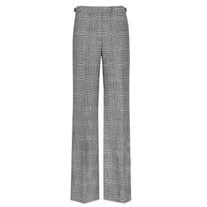 Reiss Storm Check Trousers, Black/White, Sz 0